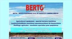 Desktop Screenshot of berto-snc.it